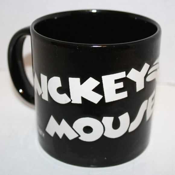 Disney Mickey Mouse Ta-daa Black 4" Coffee Mug - Picture 9 of 9